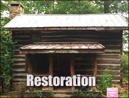 Historic Log Cabin Restoration  Kerr, Ohio